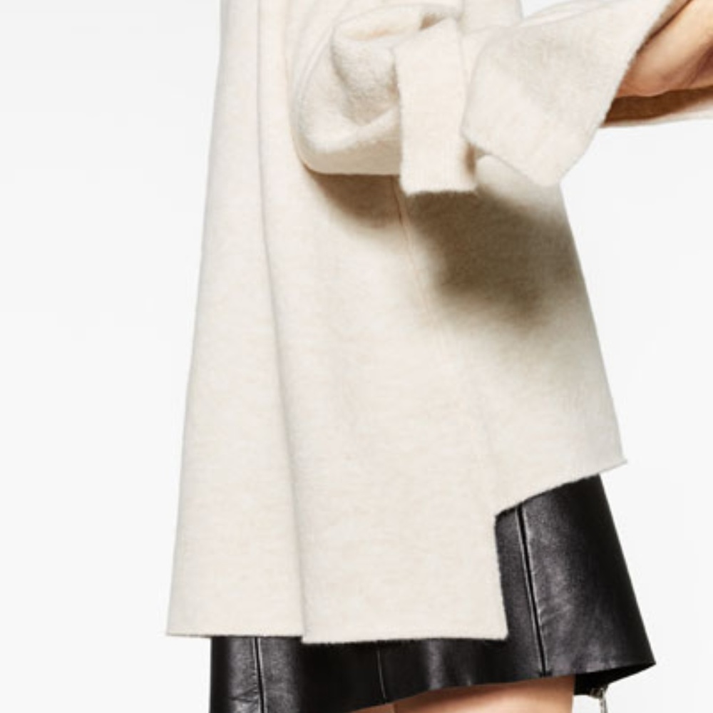 Zara Tie Sleeves Sweater - Picture 4 of 6